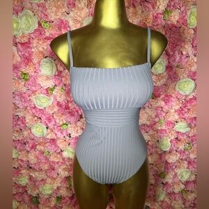 Stylish Gray Swimsuit